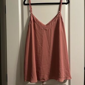 Pink spaghetti strap Torrid blouse